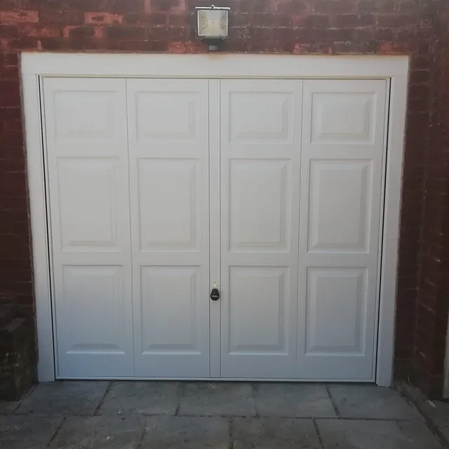 hormann white garage door