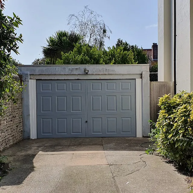 Grey Garage Doors