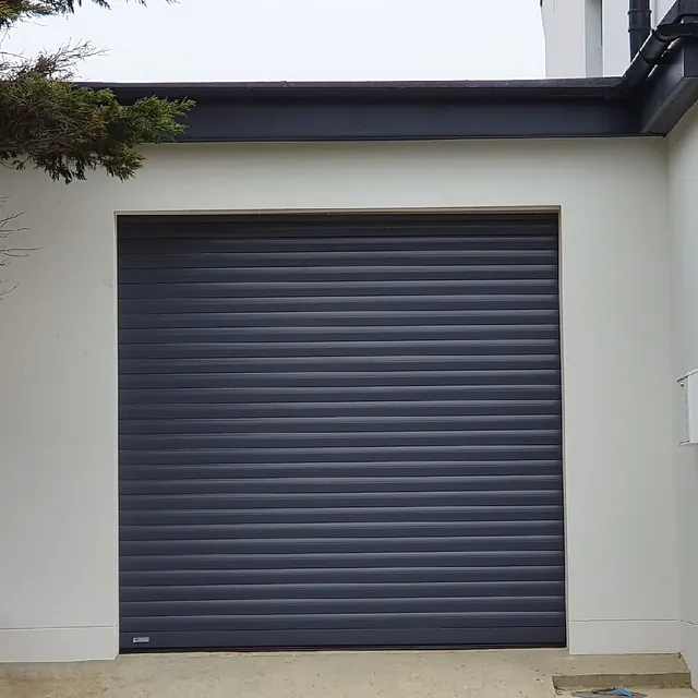 Blue Garage Doors