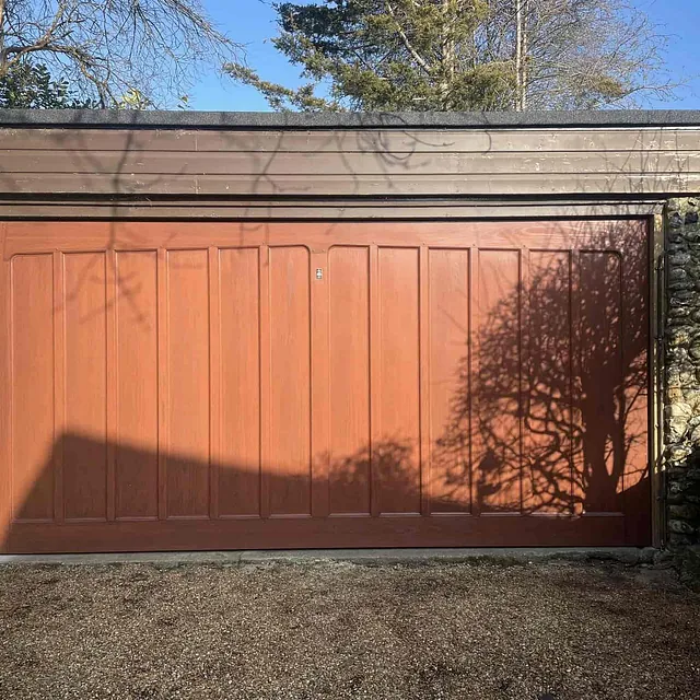 double garage door