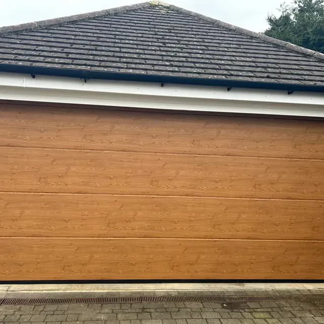 insulated garage door